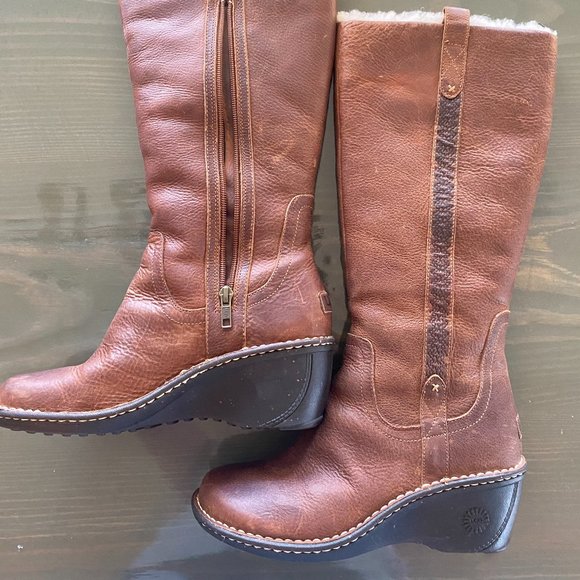 UGG Hartley Boots 8 leather - Picture 2 of 6